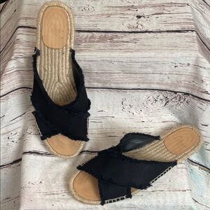 Black Castaner Palmera Sandal 39/9